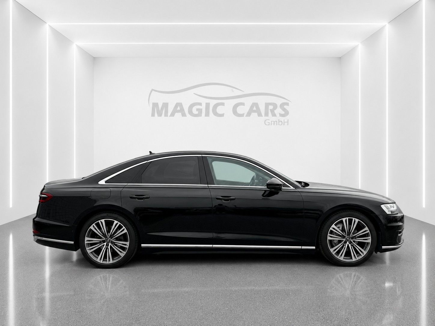 Fahrzeugabbildung Audi A8 50 TDI quattro*Pano*Luft*Softclose*B&O*360 - mit KI generiert/bearbeitet