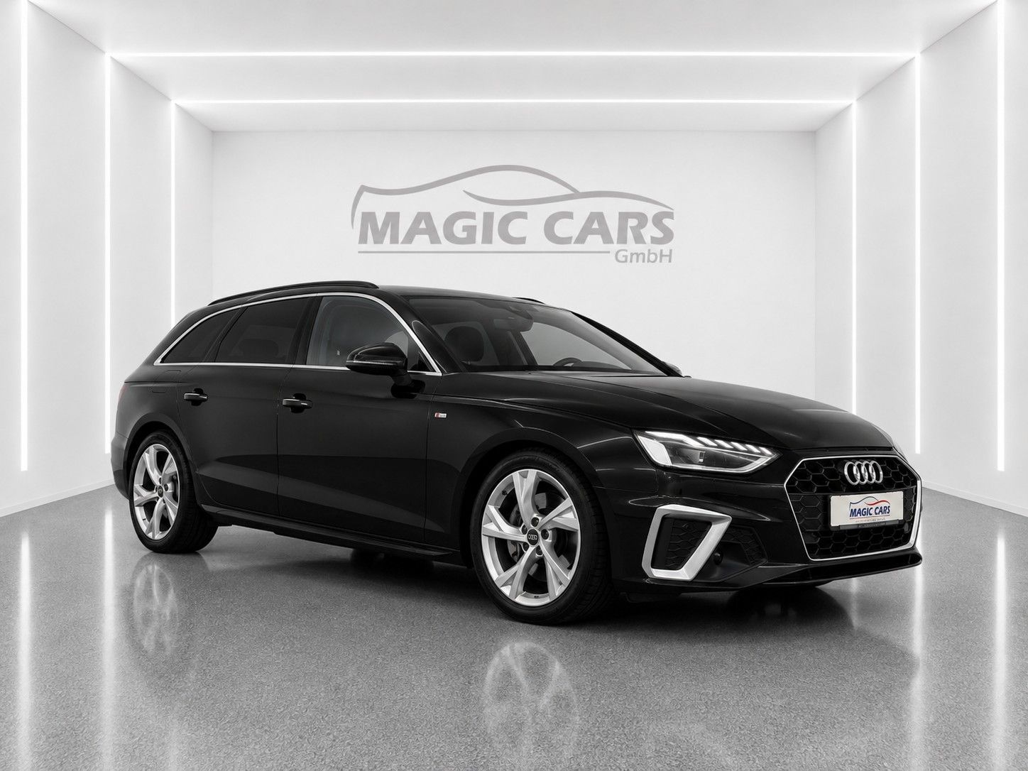Fahrzeugabbildung Audi A4 Avant 40 TDI S line *Pano*LED*AHK*18Zoll* - mit KI generiert/bearbeitet
