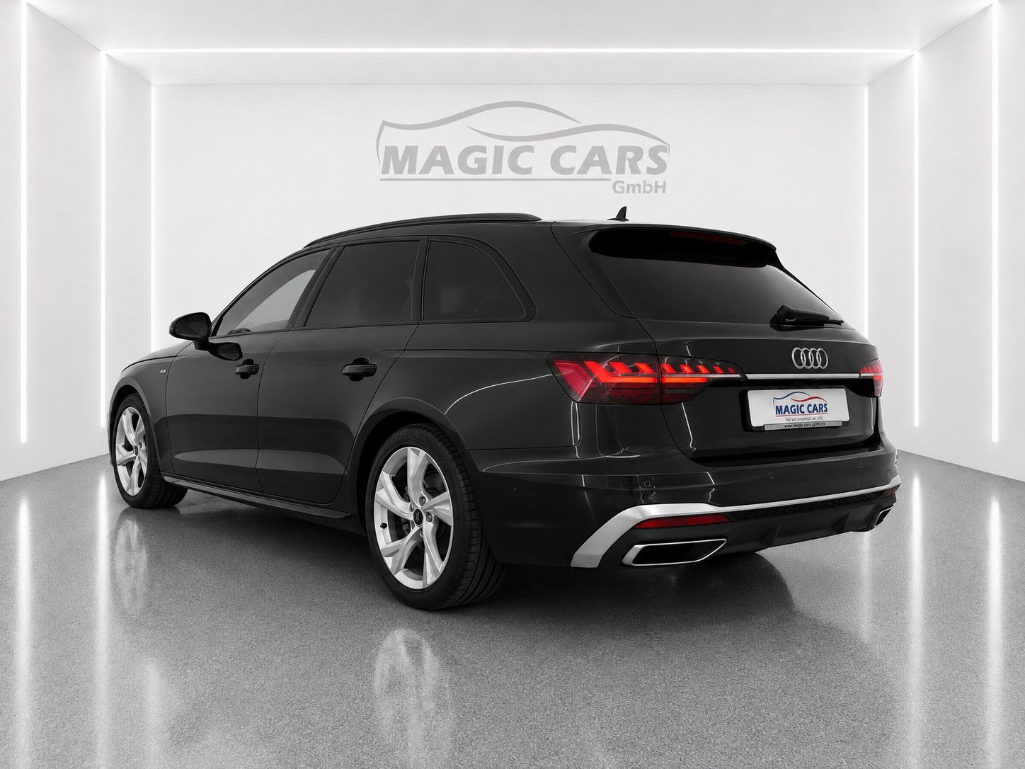 Fahrzeugabbildung Audi A4 Avant 40 TDI S line *Pano*LED*AHK*18Zoll* - mit KI generiert/bearbeitet