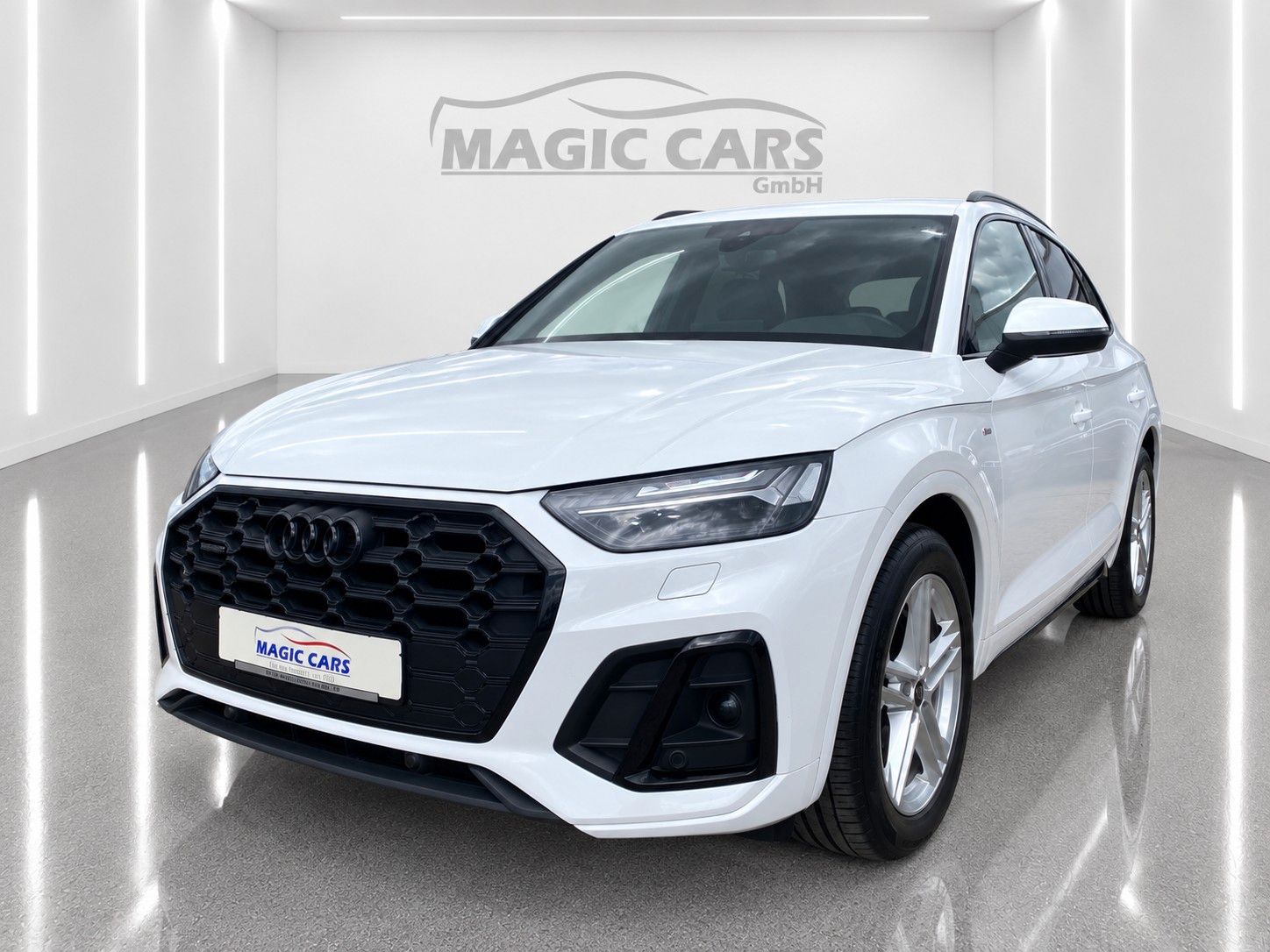 Fahrzeugabbildung Audi Q5 50 TDI quattro S line*Luftfederung*Matrix*AHK - mit KI generiert/bearbeitet