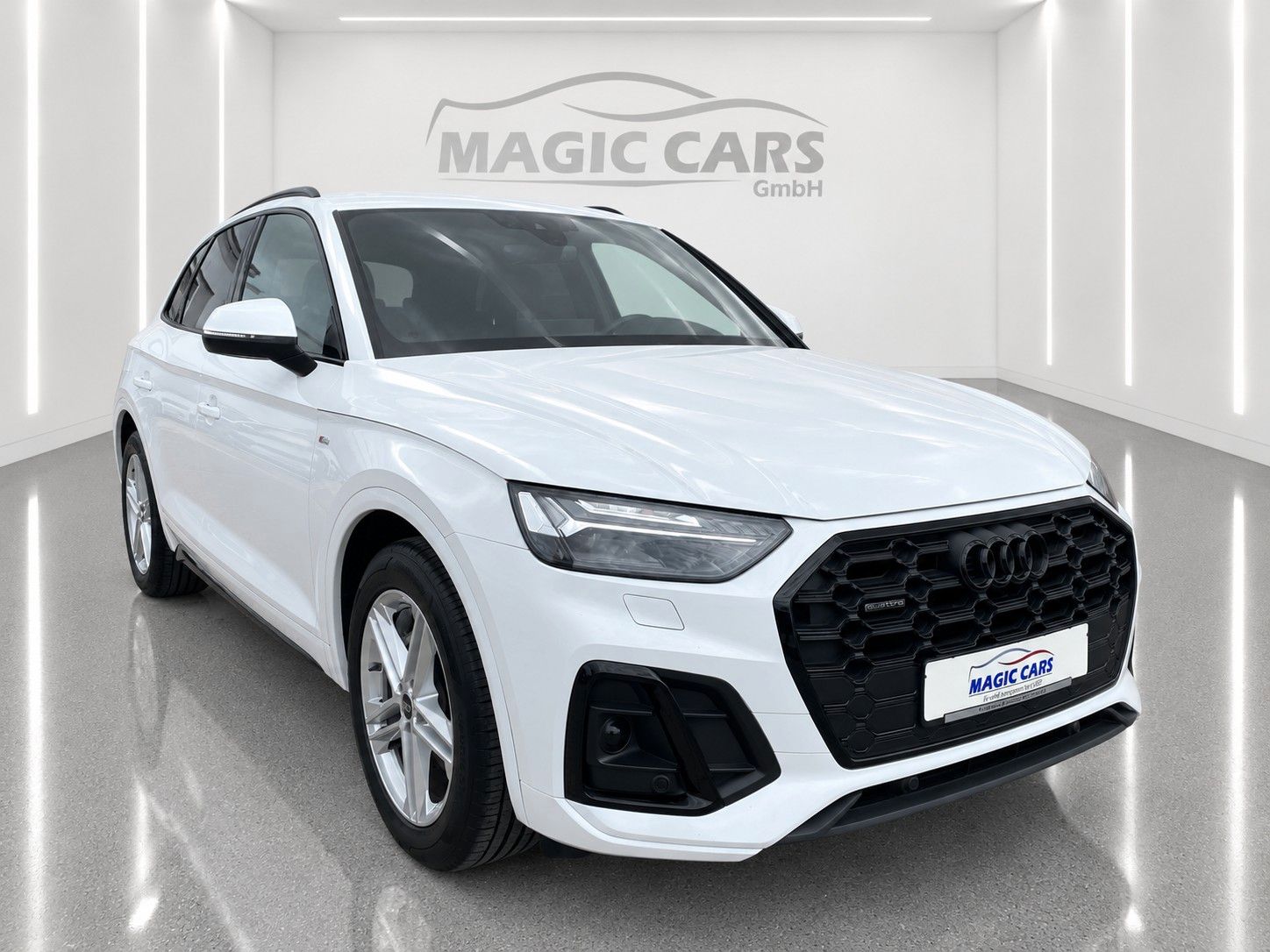 Fahrzeugabbildung Audi Q5 50 TDI quattro S line*Luftfederung*Matrix*AHK - mit KI generiert/bearbeitet