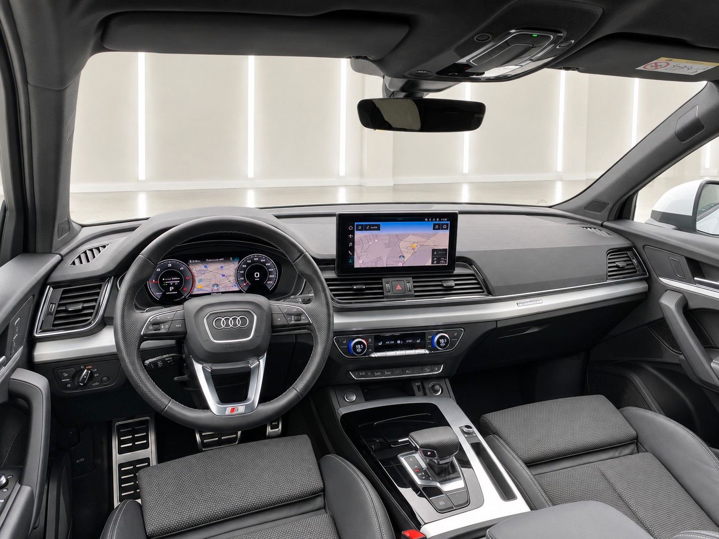 Fahrzeugabbildung Audi Q5 50 TDI quattro S line*Luftfederung*Matrix*AHK - mit KI generiert/bearbeitet