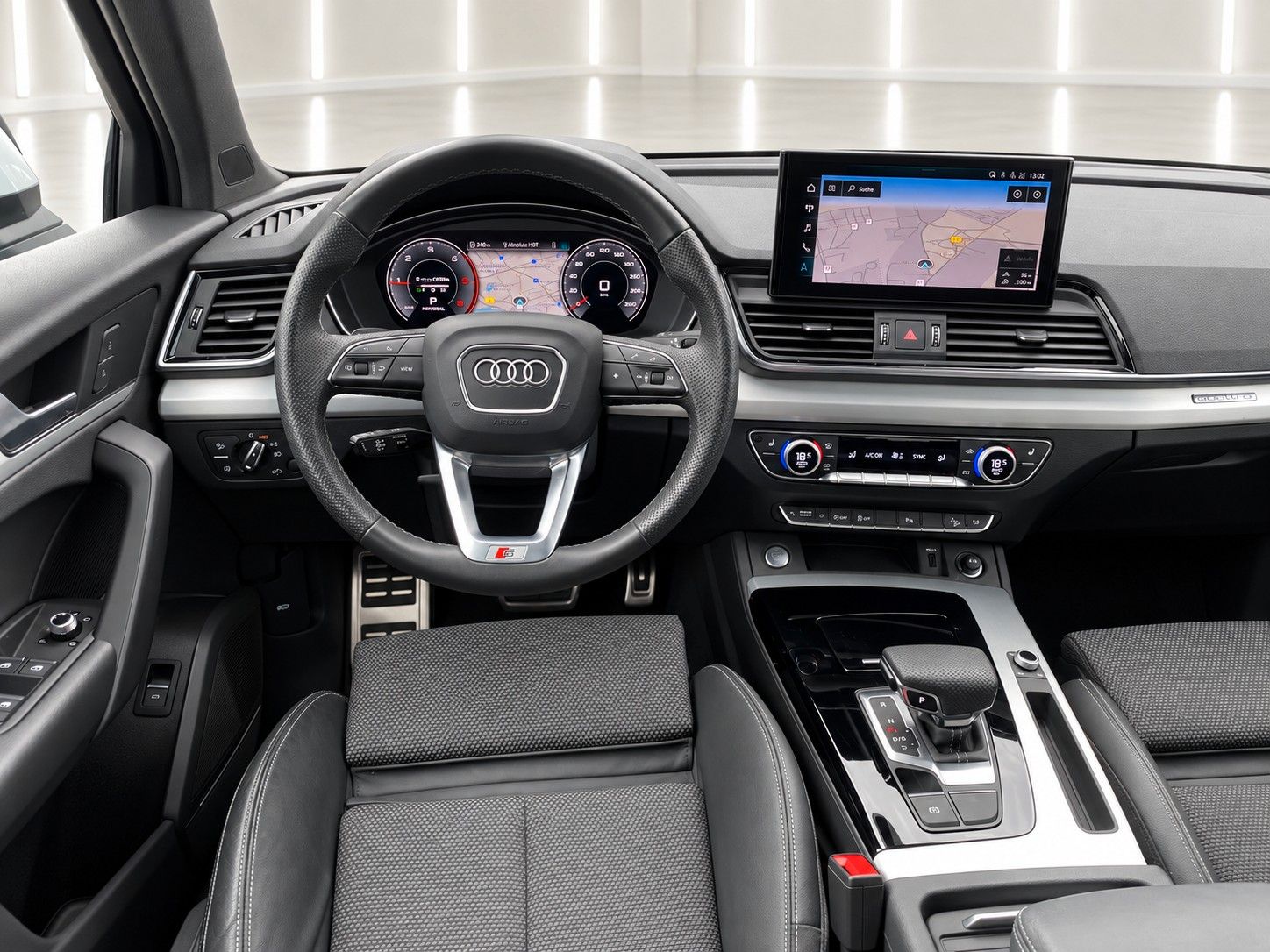 Fahrzeugabbildung Audi Q5 50 TDI quattro S line*Luftfederung*Matrix*AHK - mit KI generiert/bearbeitet