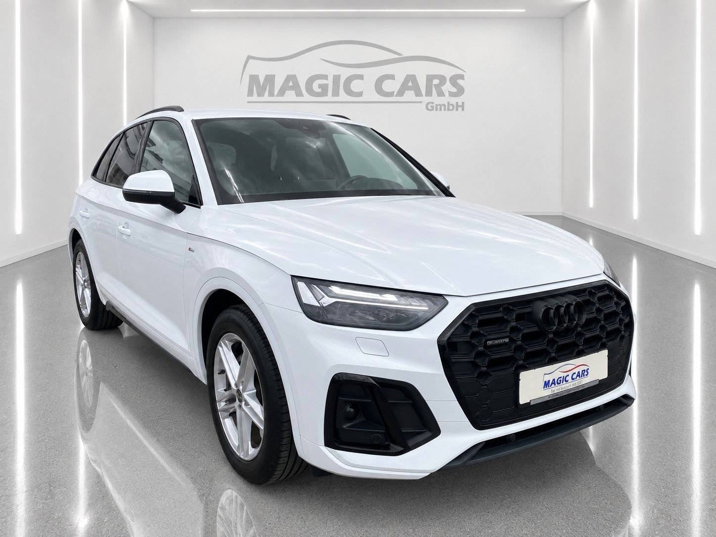 Fahrzeugabbildung Audi Q5 50 TDI quattro S line*Luftfederung*Matrix*AHK - mit KI generiert/bearbeitet