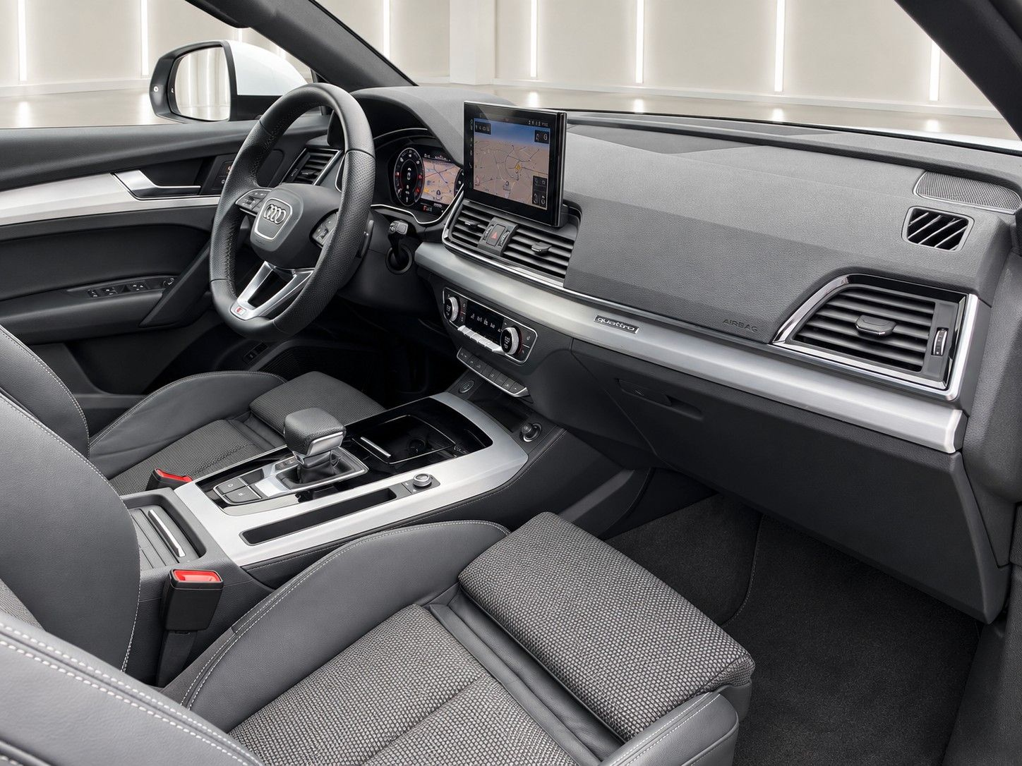 Fahrzeugabbildung Audi Q5 50 TDI quattro S line*Luftfederung*Matrix*AHK - mit KI generiert/bearbeitet