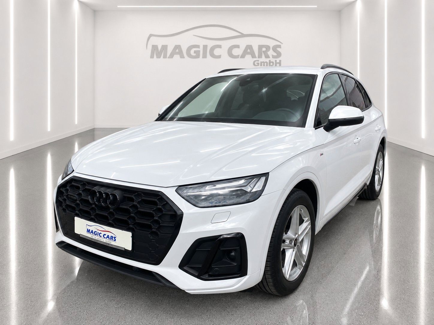 Fahrzeugabbildung Audi Q5 50 TDI quattro S line*Luftfederung*Matrix*AHK - mit KI generiert/bearbeitet