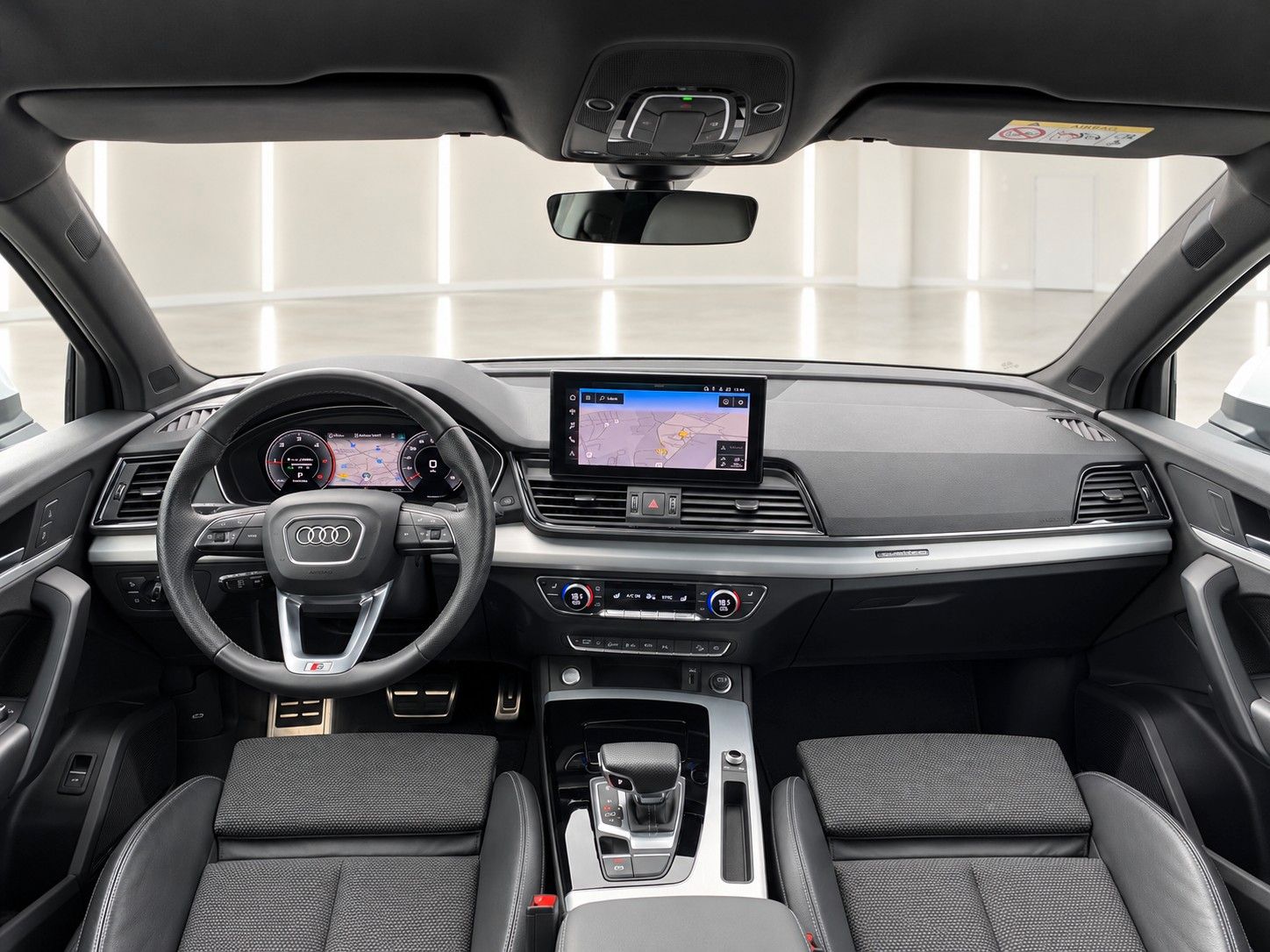 Fahrzeugabbildung Audi Q5 50 TDI quattro S line*Luftfederung*Matrix*AHK - mit KI generiert/bearbeitet
