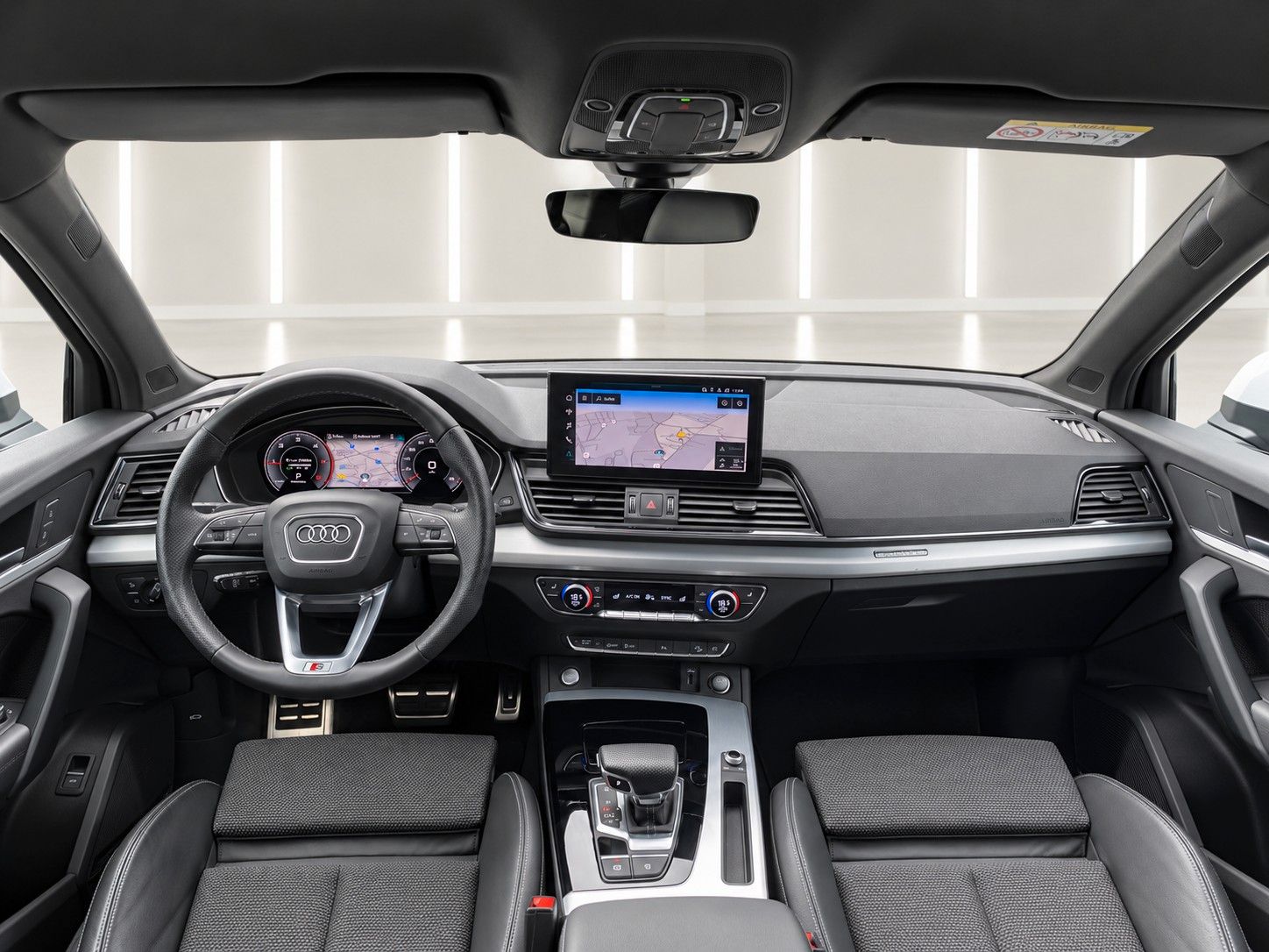 Fahrzeugabbildung Audi Q5 50 TDI quattro S line*Luftfederung*Matrix*AHK - mit KI generiert/bearbeitet