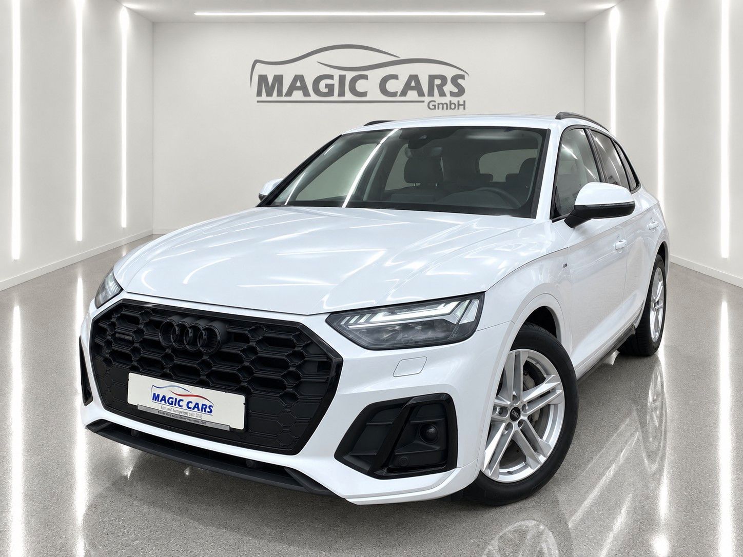 Fahrzeugabbildung Audi Q5 50 TDI quattro S line*Luftfederung*Matrix*AHK - mit KI generiert/bearbeitet