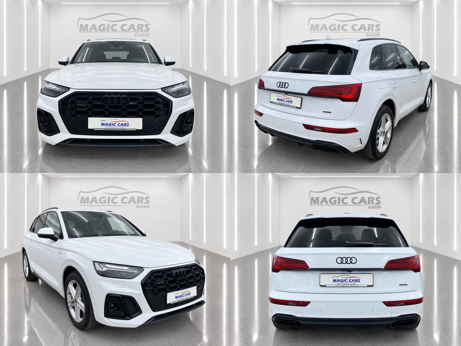 Fahrzeugabbildung Audi Q5 50 TDI quattro S line*Luftfederung*Matrix*AHK - mit KI generiert/bearbeitet