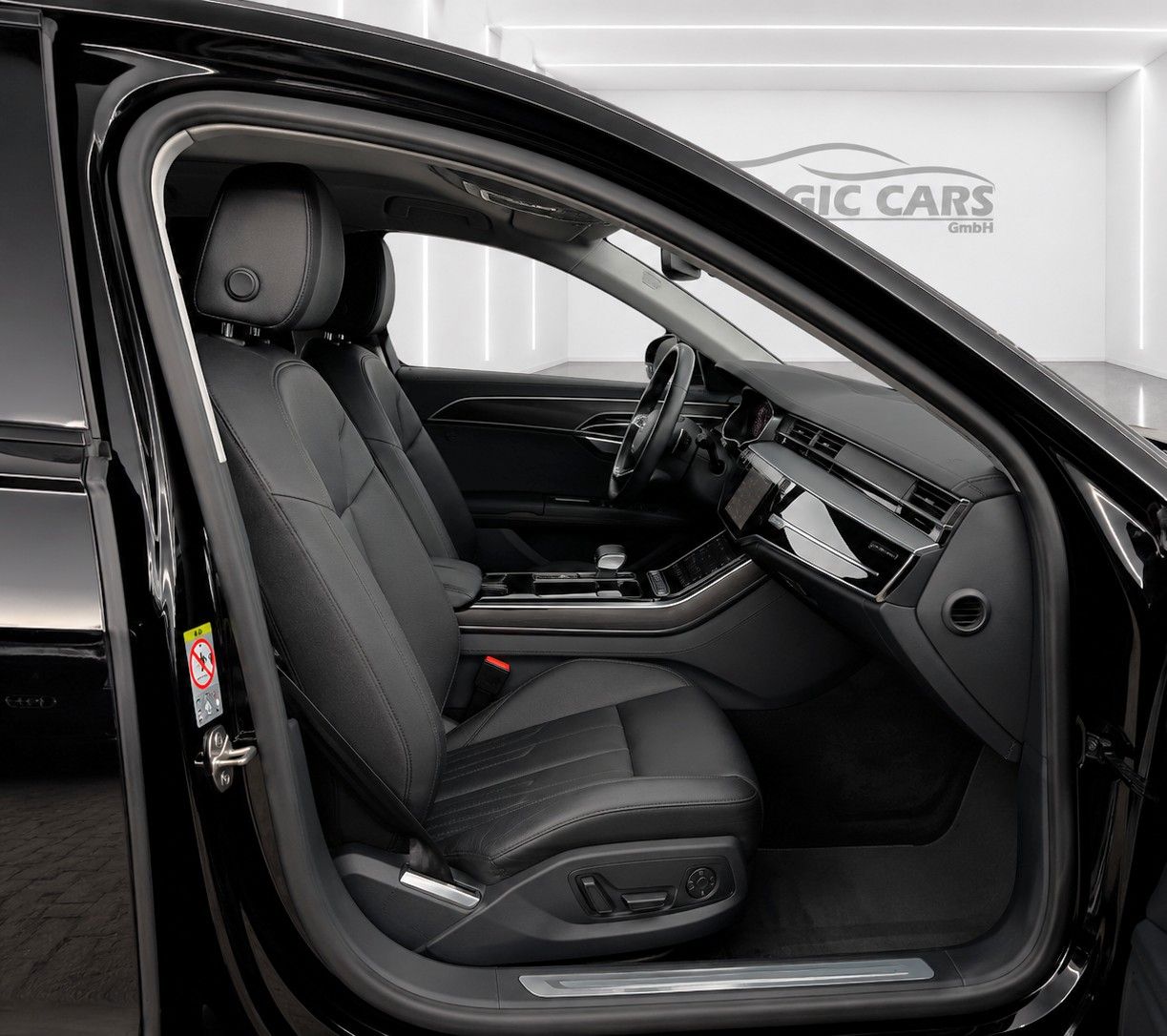 Fahrzeugabbildung Audi A8 50 TDI quattro S-LINE *HD-Matrix*Luft*B&O* - mit KI generiert/bearbeitet