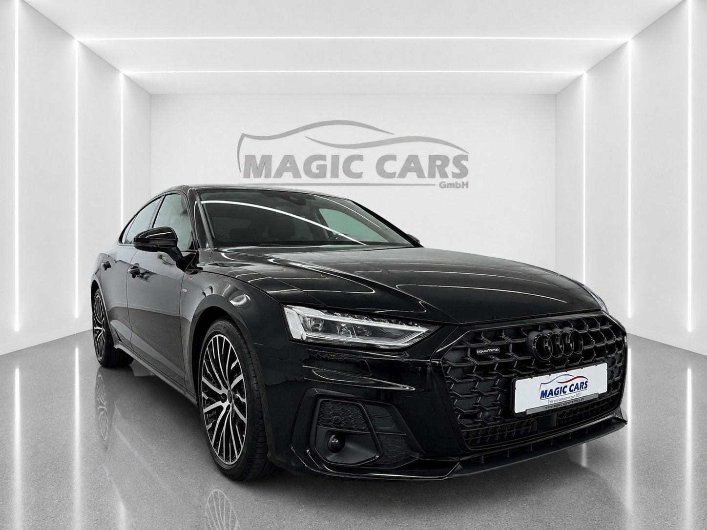 Fahrzeugabbildung Audi A8 50 TDI quattro S-LINE *HD-Matrix*Luft*B&O* - mit KI generiert/bearbeitet