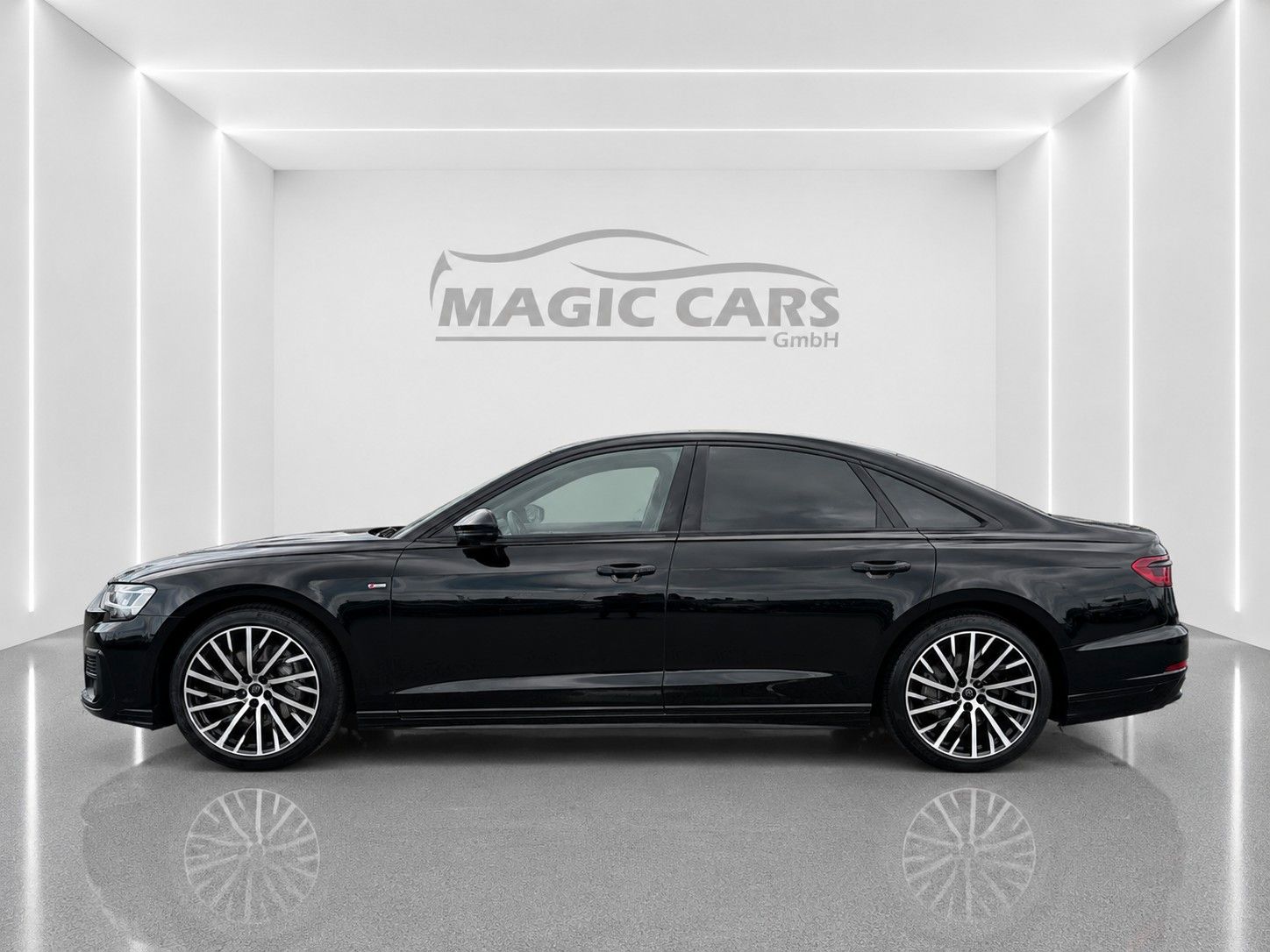 Fahrzeugabbildung Audi A8 50 TDI quattro S-LINE *HD-Matrix*Luft*B&O* - mit KI generiert/bearbeitet