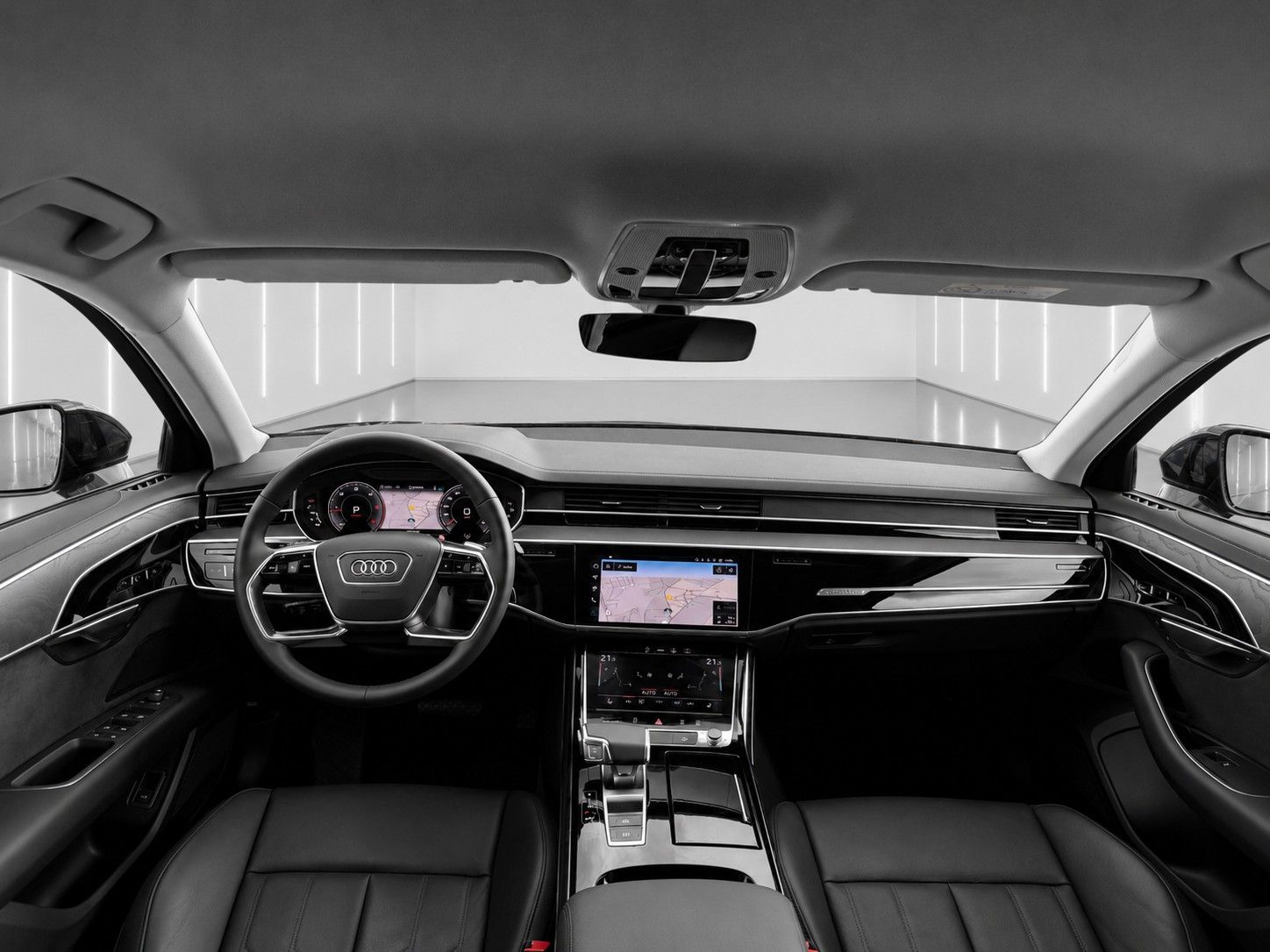 Fahrzeugabbildung Audi A8 50 TDI quattro S-LINE *HD-Matrix*Luft*B&O* - mit KI generiert/bearbeitet