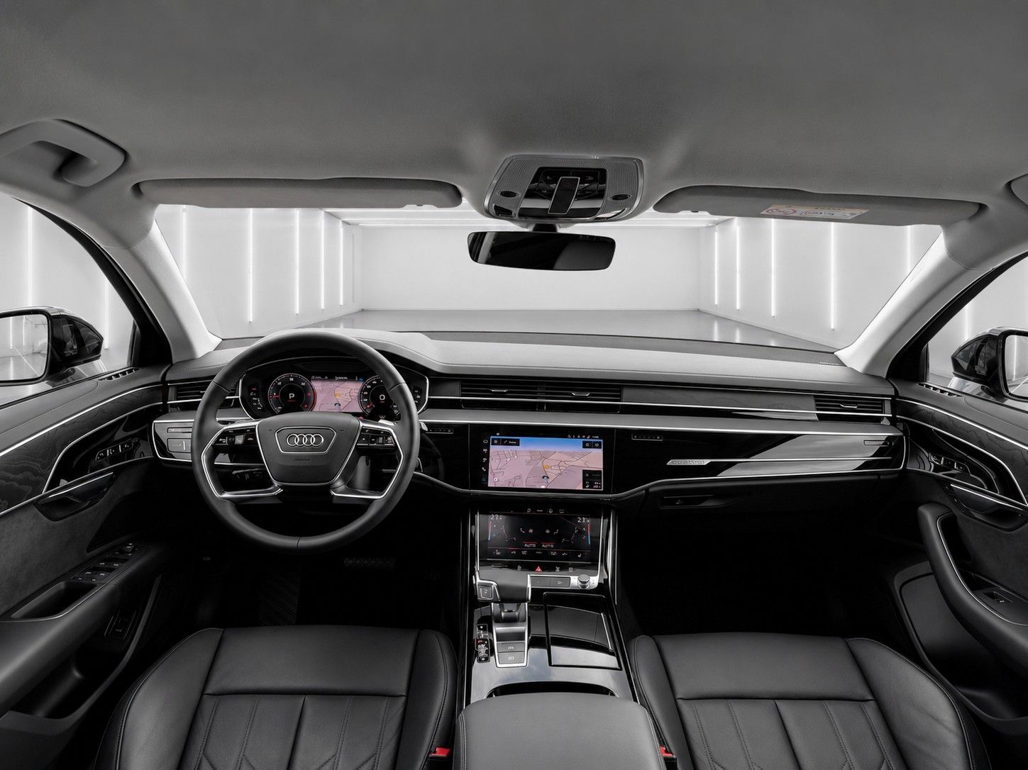 Fahrzeugabbildung Audi A8 50 TDI quattro S-LINE *HD-Matrix*Luft*B&O* - mit KI generiert/bearbeitet