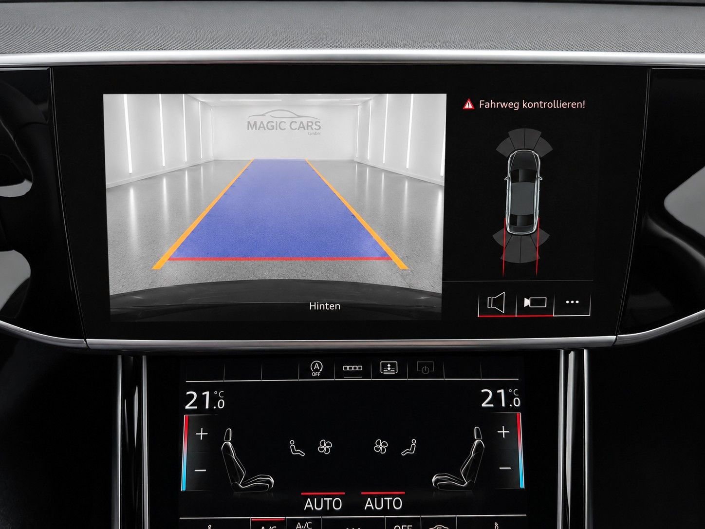 Fahrzeugabbildung Audi A8 50 TDI quattro S-LINE *HD-Matrix*Luft*B&O* - mit KI generiert/bearbeitet
