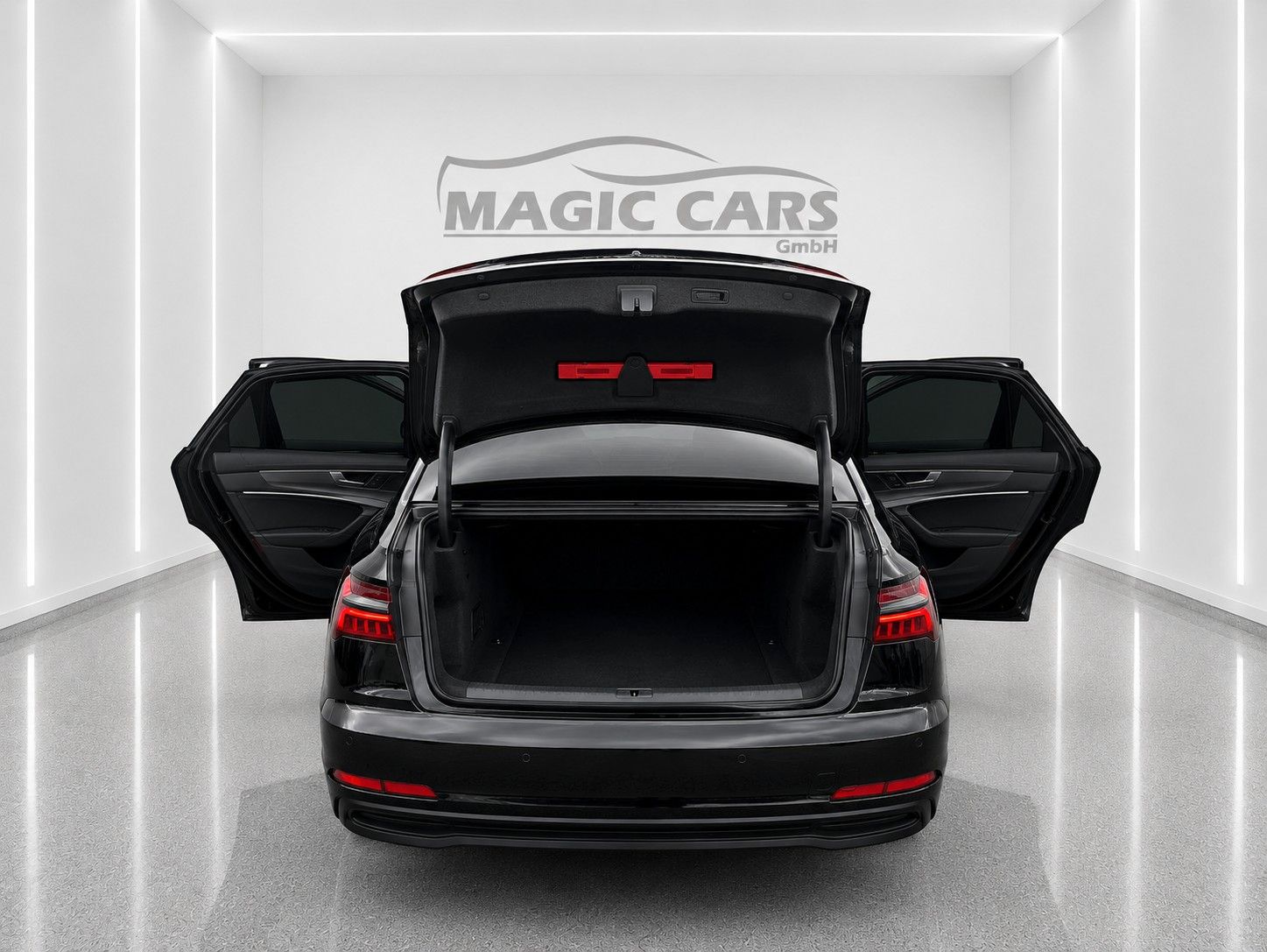 Fahrzeugabbildung Audi A8 50 TDI quattro S-LINE *HD-Matrix*Luft*B&O* - mit KI generiert/bearbeitet