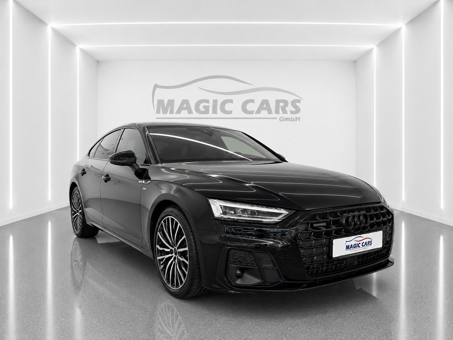 Fahrzeugabbildung Audi A8 50 TDI quattro S-LINE *HD-Matrix*Luft*B&O* - mit KI generiert/bearbeitet