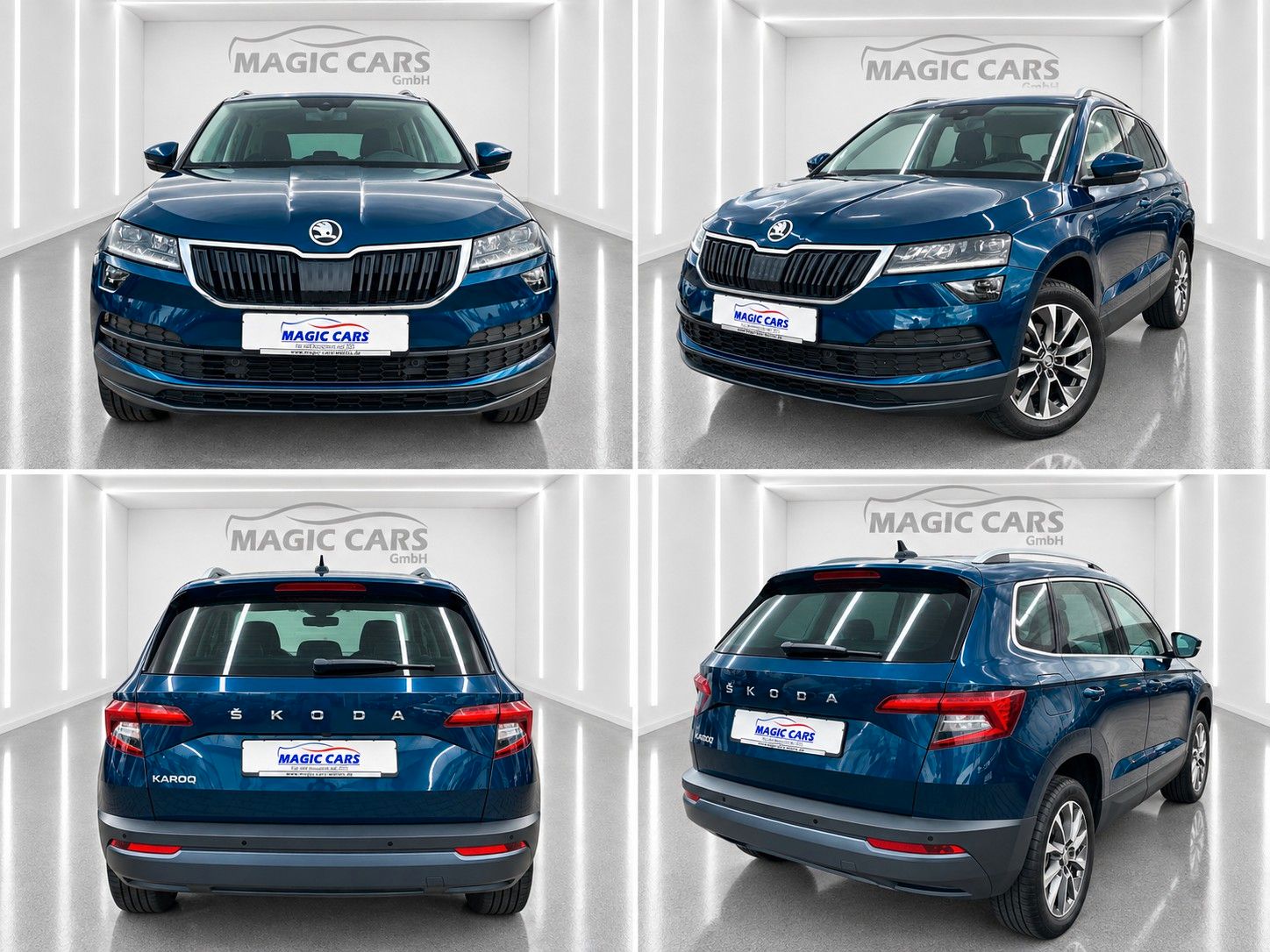 Fahrzeugabbildung SKODA Karoq 1.5 TSI ACT DSG Clever *Kamera*LED*AHK* - mit KI generiert/bearbeitet