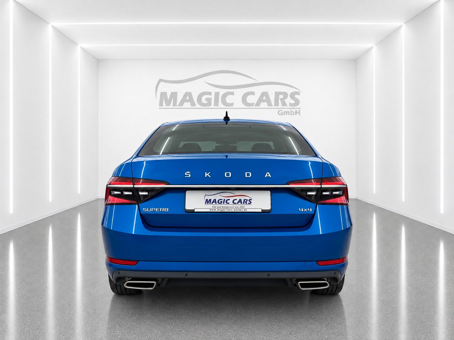 Fahrzeugabbildung SKODA Superb 2.0 TSI 4x4 Style *Matrix*Pano*Memory*SHZ - mit KI generiert/bearbeitet