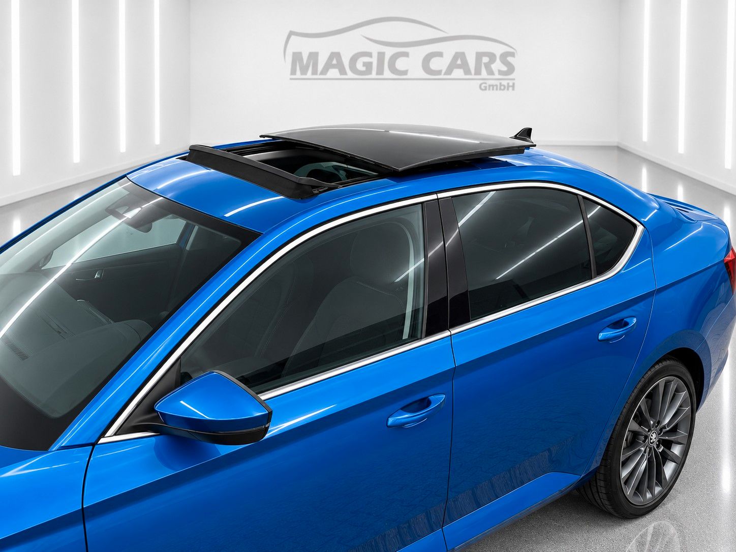 Fahrzeugabbildung SKODA Superb 2.0 TSI 4x4 Style *Matrix*Pano*Memory*SHZ - mit KI generiert/bearbeitet