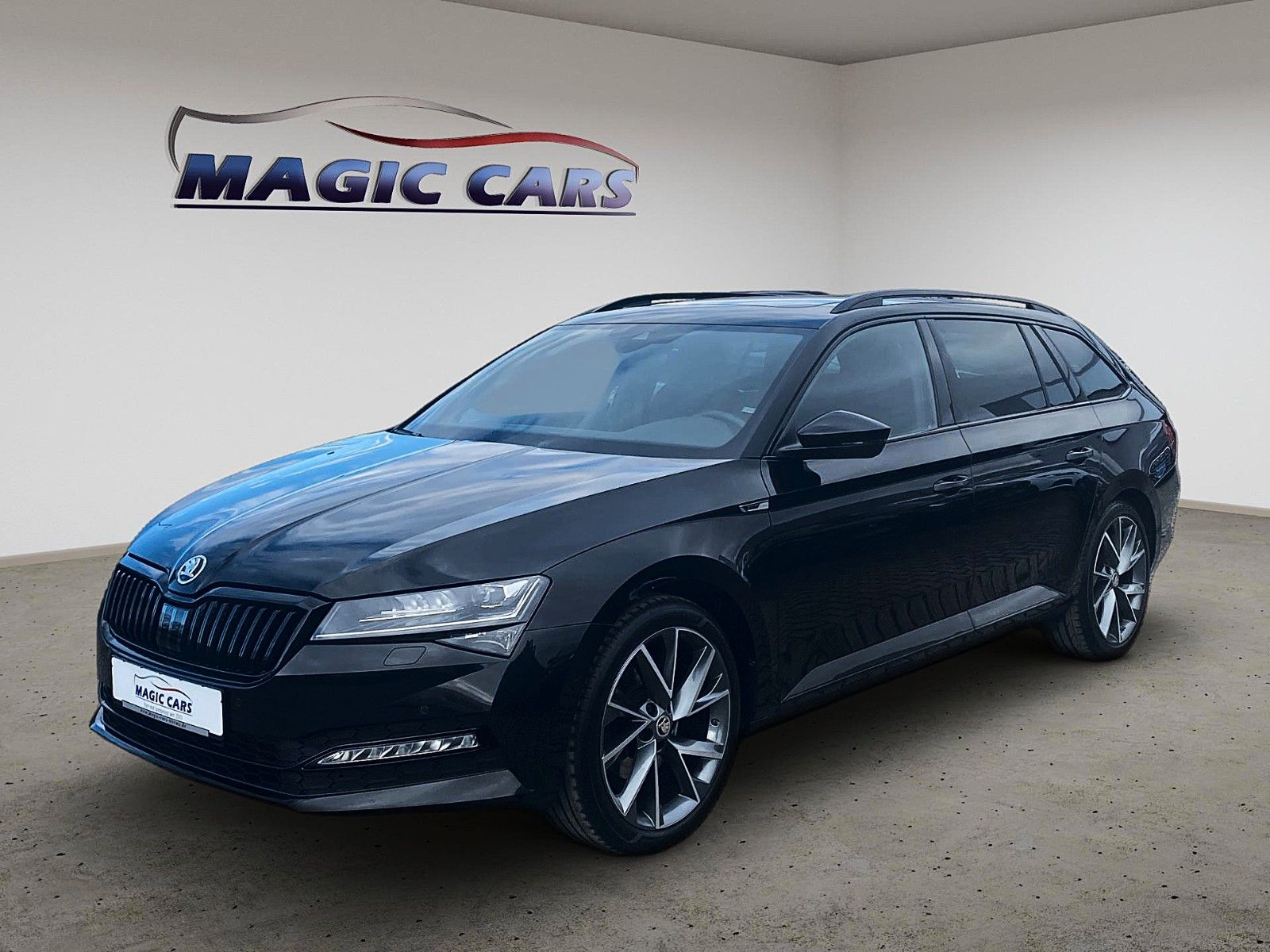 SKODA Superb Combi Sportline 4x4 *Mega-Ausstattung* - mit KI generiert/bearbeitet