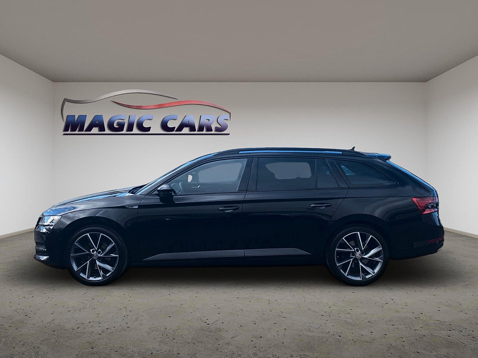Fahrzeugabbildung SKODA Superb Combi Sportline 4x4 *Mega-Ausstattung* - mit KI generiert/bearbeitet
