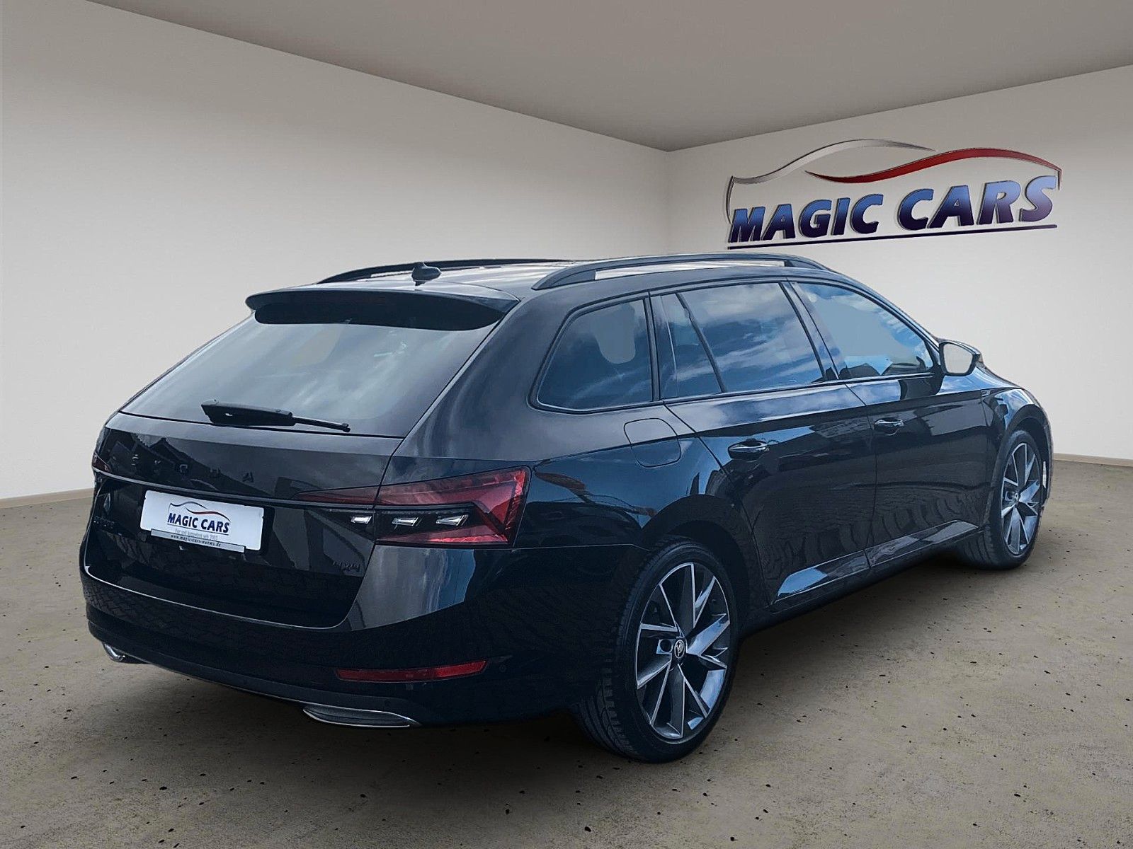 Fahrzeugabbildung SKODA Superb Combi Sportline 4x4 *Mega-Ausstattung* - mit KI generiert/bearbeitet