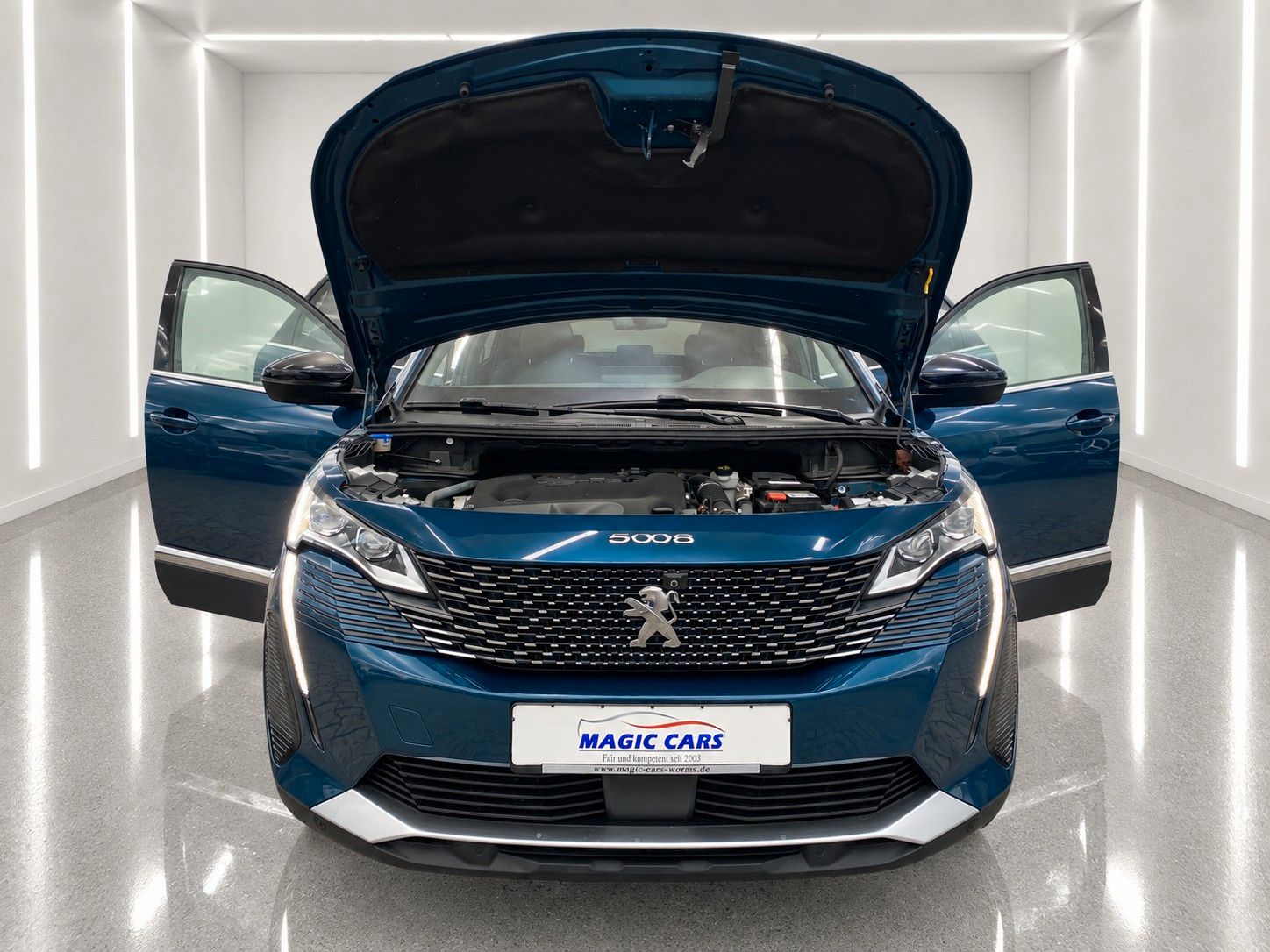 Fahrzeugabbildung Peugeot 5008 GT*Autom.*7 Sitzer*Standheizung*LED*Focal* - mit KI generiert/bearbeitet