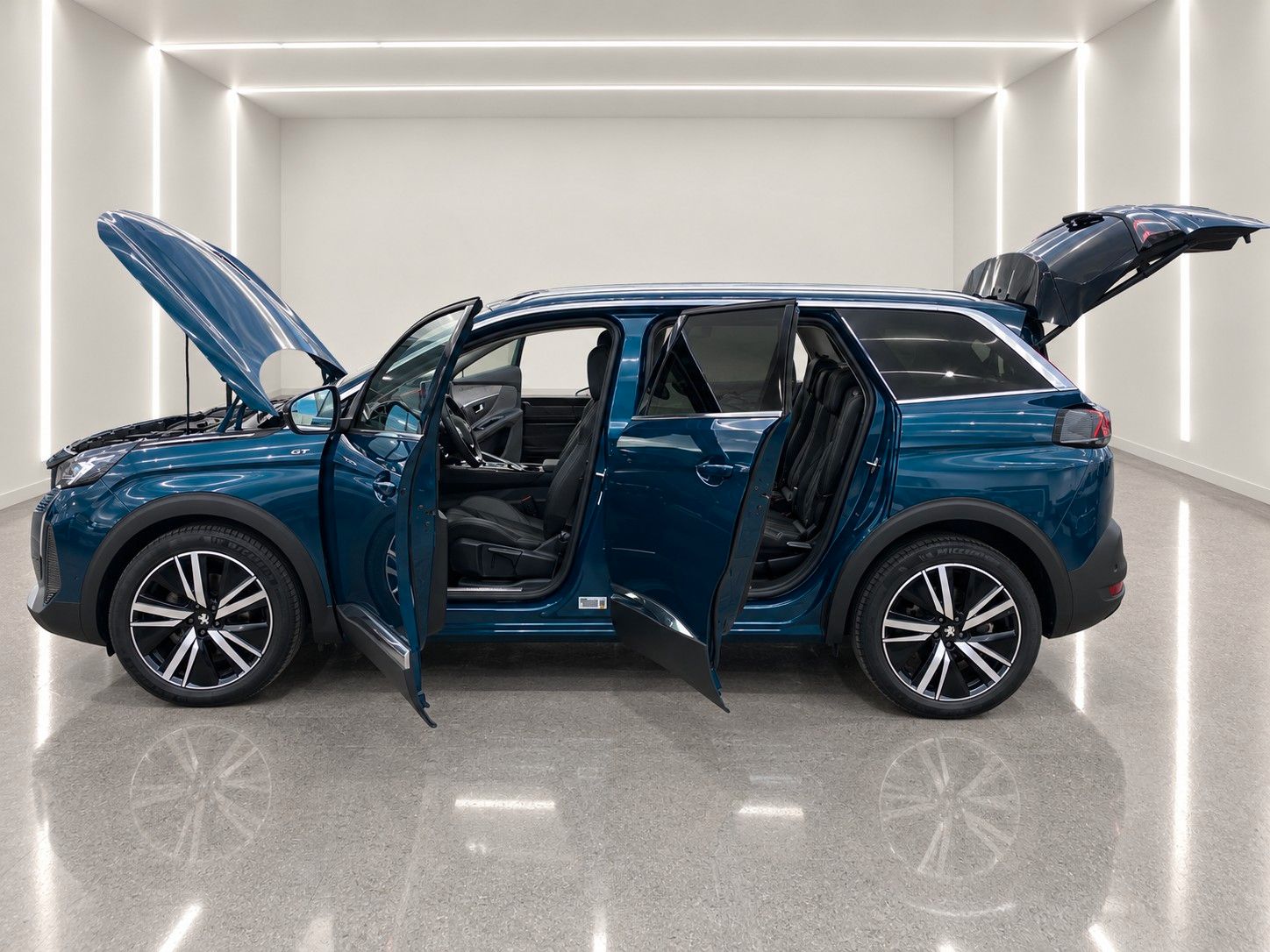Fahrzeugabbildung Peugeot 5008 GT*Autom.*7 Sitzer*Standheizung*LED*Focal* - mit KI generiert/bearbeitet