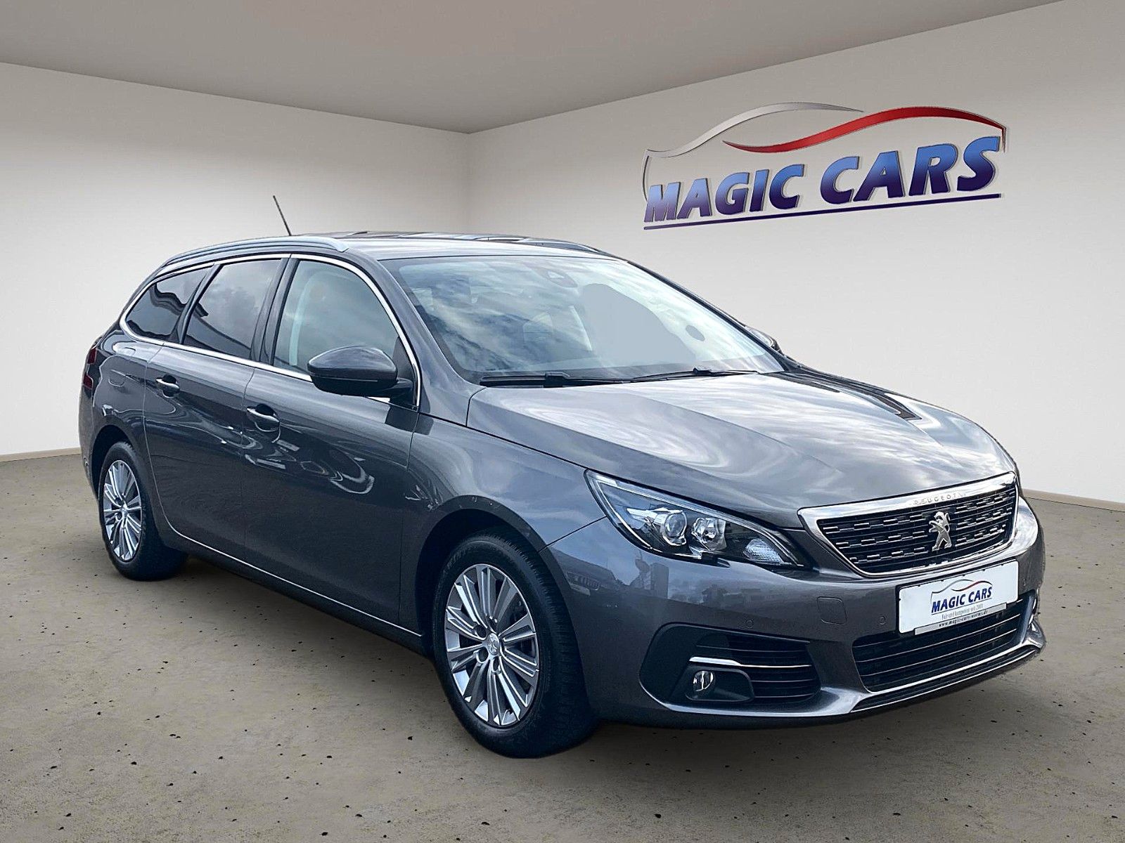 Fahrzeugabbildung Peugeot 308 SW BlueHDi 130 Allure *Kamera*Teilleder*AHK* - mit KI generiert/bearbeitet