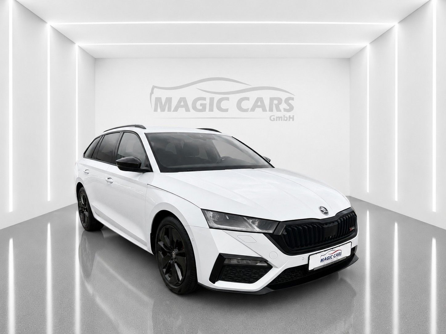 Fahrzeugabbildung SKODA Octavia Combi 2.0 TDI DSG RS*Matrix*Massage*AHK* - mit KI generiert/bearbeitet