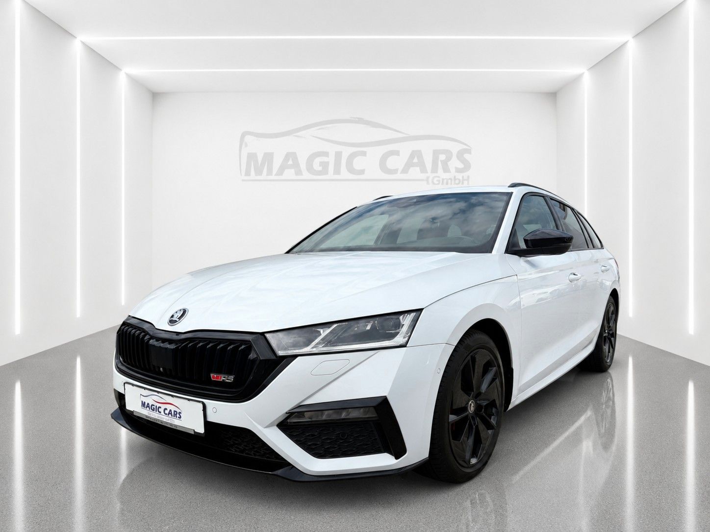 Fahrzeugabbildung SKODA Octavia Combi 2.0 TDI DSG RS*Matrix*Massage*AHK* - mit KI generiert/bearbeitet