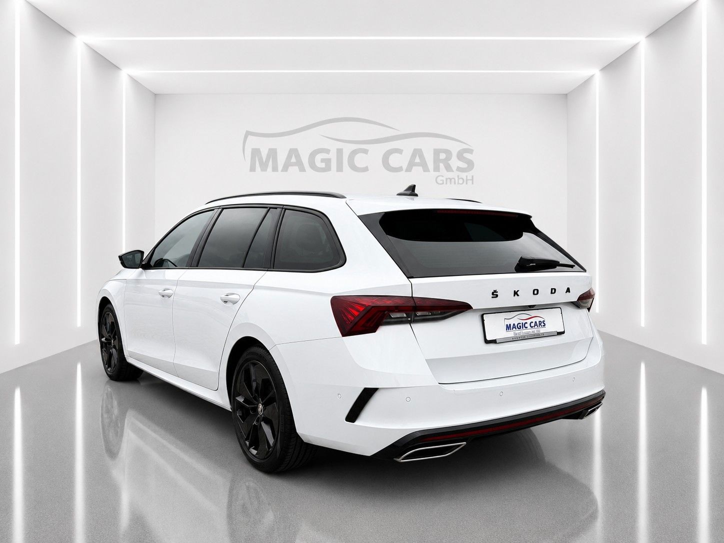 Fahrzeugabbildung SKODA Octavia Combi 2.0 TDI DSG RS*Matrix*Massage*AHK* - mit KI generiert/bearbeitet