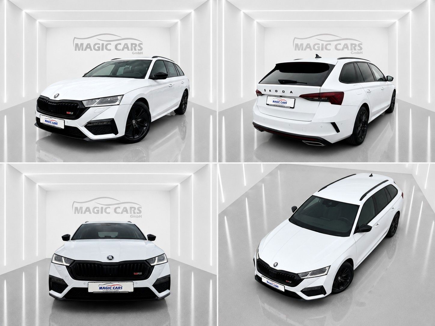 Fahrzeugabbildung SKODA Octavia Combi 2.0 TDI DSG RS*Matrix*Massage*AHK* - mit KI generiert/bearbeitet