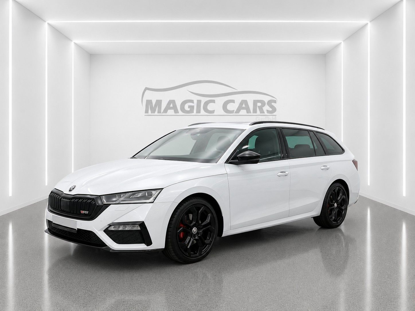 Fahrzeugabbildung SKODA Octavia Combi 2.0 TDI DSG RS*Matrix*Massage*AHK* - mit KI generiert/bearbeitet