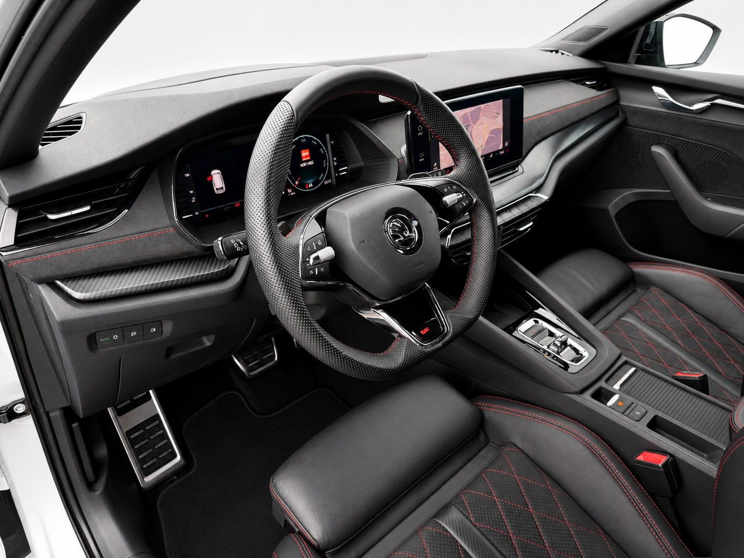 Fahrzeugabbildung SKODA Octavia Combi 2.0 TDI DSG RS*Matrix*Massage*AHK* - mit KI generiert/bearbeitet