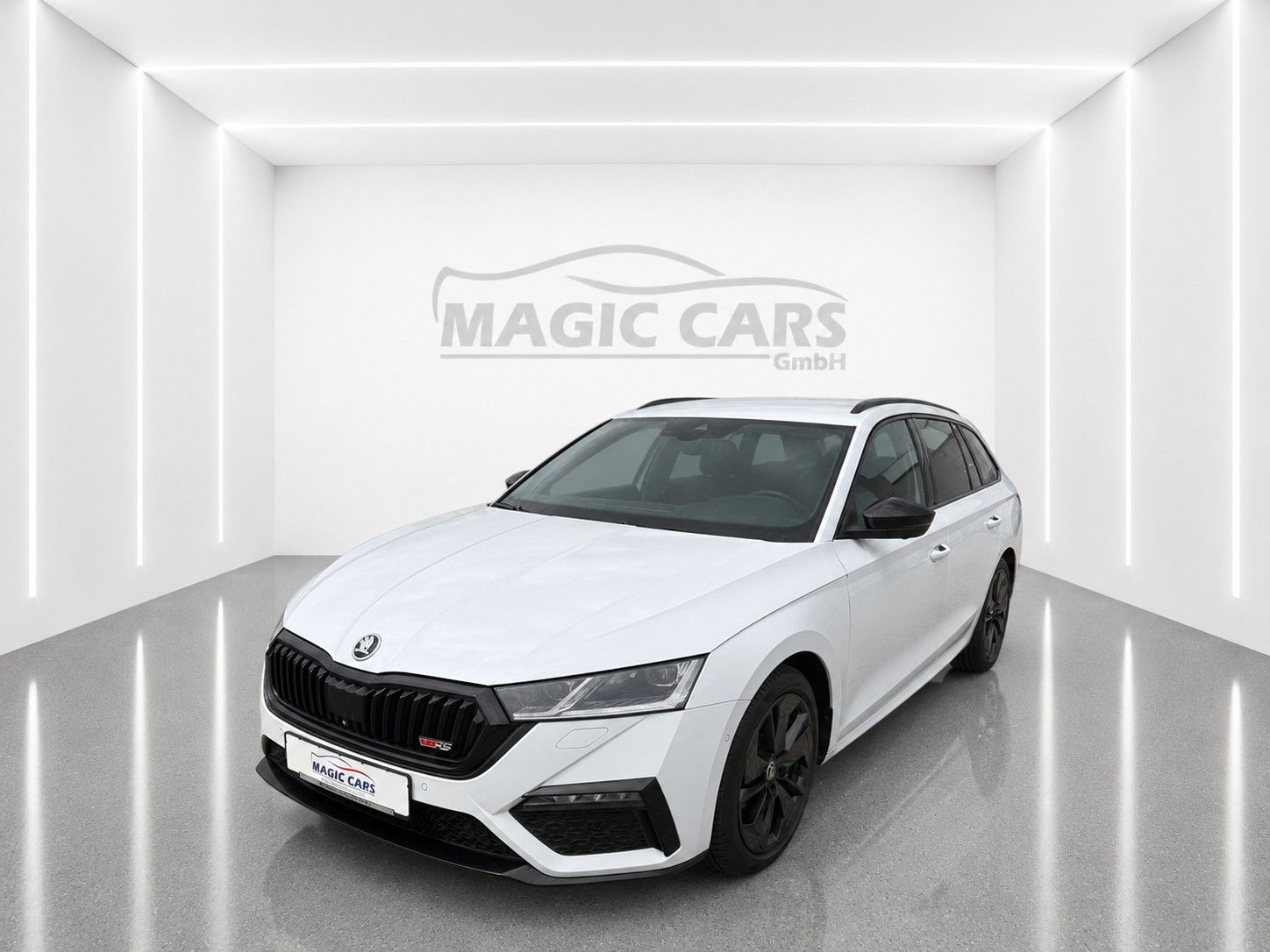 Fahrzeugabbildung SKODA Octavia Combi 2.0 TDI DSG RS*Matrix*Massage*AHK* - mit KI generiert/bearbeitet