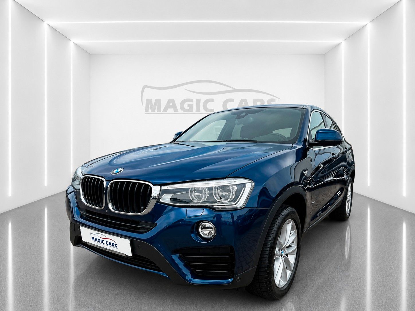 Fahrzeugabbildung BMW X4 xDrive 20 d Advantage*Schiebedach*AHK*Leder* - mit KI generiert/bearbeitet