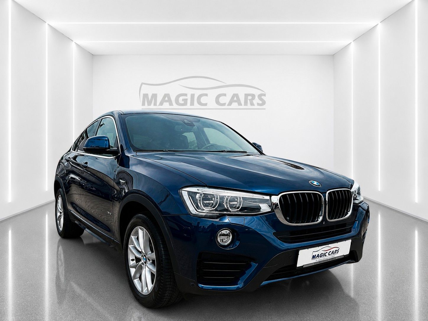 Fahrzeugabbildung BMW X4 xDrive 20 d Advantage*Schiebedach*AHK*Leder* - mit KI generiert/bearbeitet