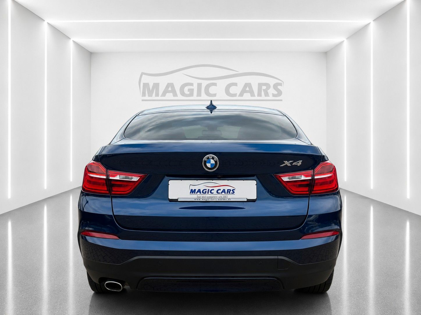 Fahrzeugabbildung BMW X4 xDrive 20 d Advantage*Schiebedach*AHK*Leder* - mit KI generiert/bearbeitet