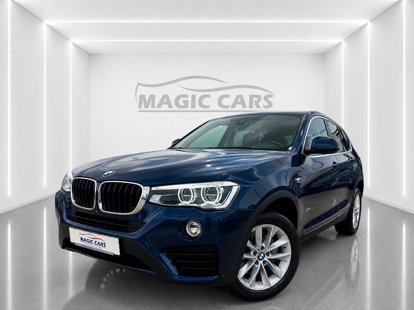 Fahrzeugabbildung BMW X4 xDrive 20 d Advantage*Schiebedach*AHK*Leder* - mit KI generiert/bearbeitet