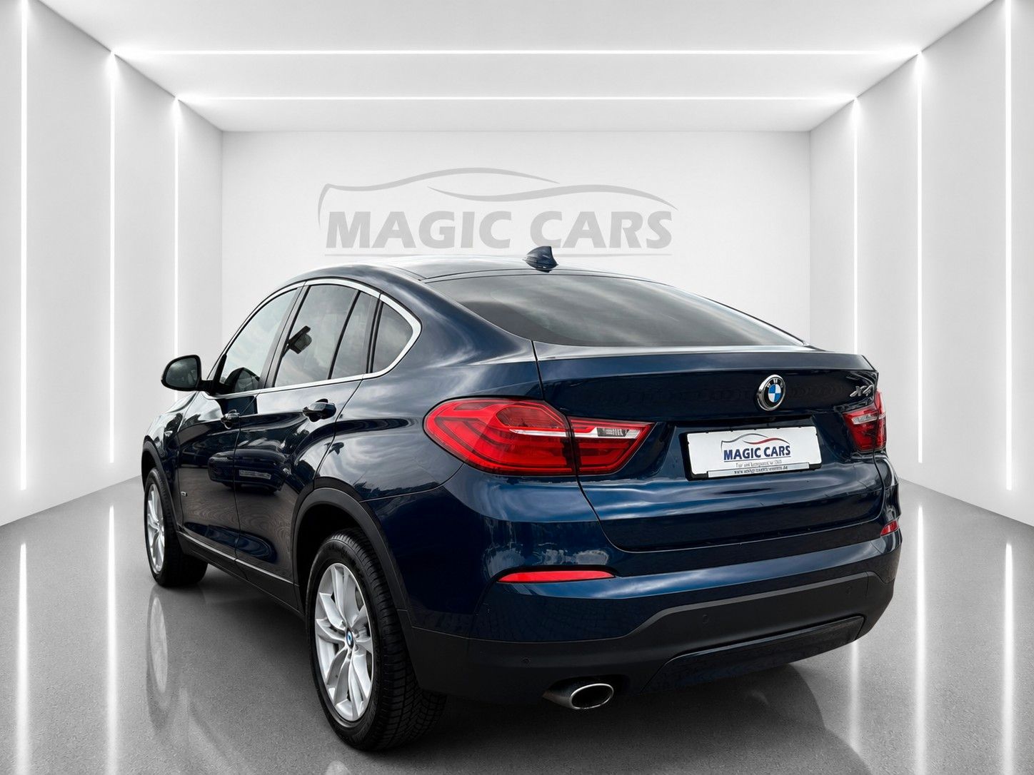 Fahrzeugabbildung BMW X4 xDrive 20 d Advantage*Schiebedach*AHK*Leder* - mit KI generiert/bearbeitet