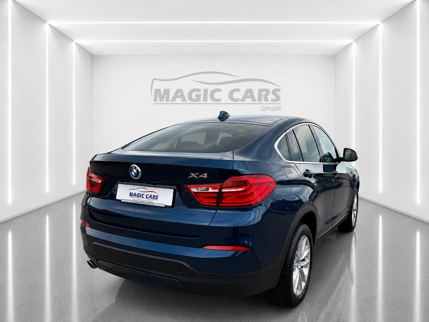 Fahrzeugabbildung BMW X4 xDrive 20 d Advantage*Schiebedach*AHK*Leder* - mit KI generiert/bearbeitet