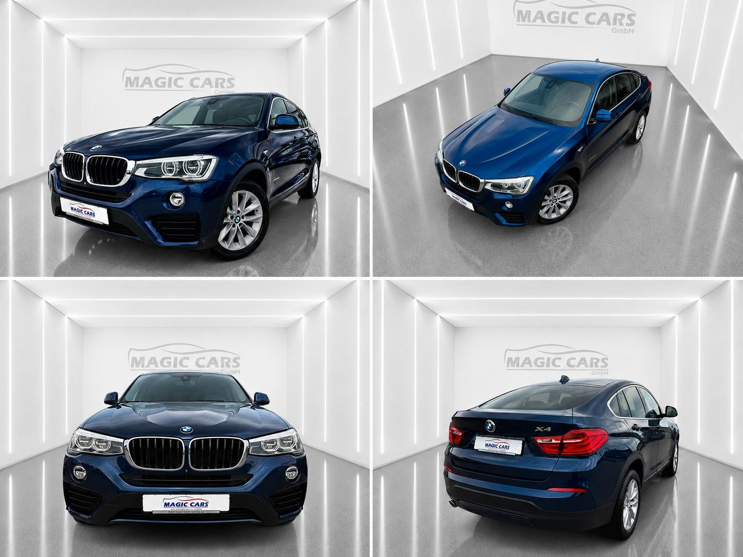 Fahrzeugabbildung BMW X4 xDrive 20 d Advantage*Schiebedach*AHK*Leder* - mit KI generiert/bearbeitet