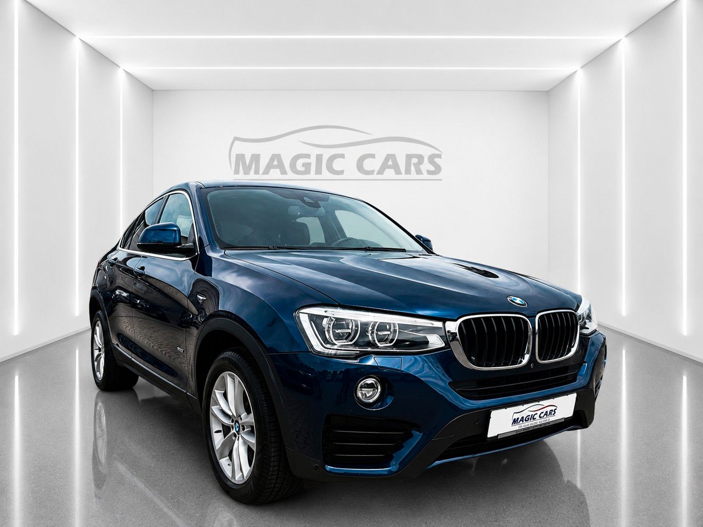 Fahrzeugabbildung BMW X4 xDrive 20 d Advantage*Schiebedach*AHK*Leder* - mit KI generiert/bearbeitet