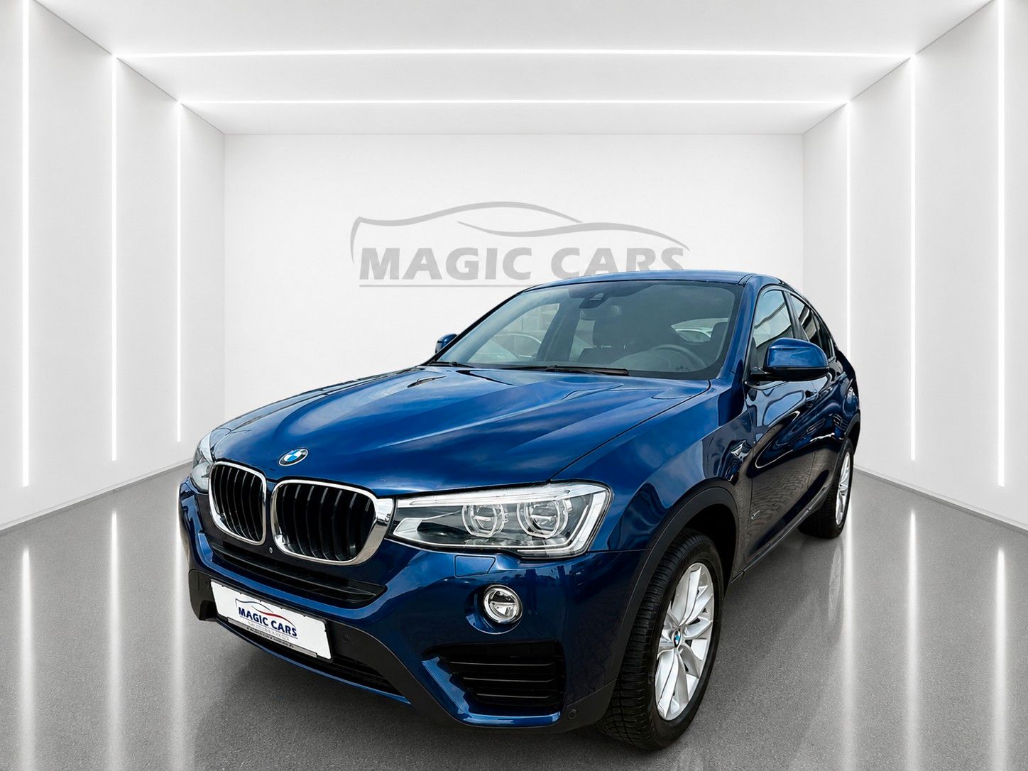 Fahrzeugabbildung BMW X4 xDrive 20 d Advantage*Schiebedach*AHK*Leder* - mit KI generiert/bearbeitet
