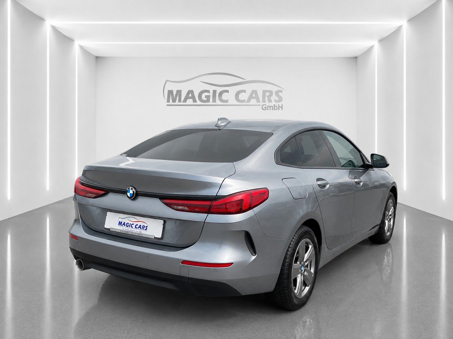 Fahrzeugabbildung BMW 216d Gran Coupe Aut. Advantage*LED*Ambiente*DAB* - mit KI generiert/bearbeitet