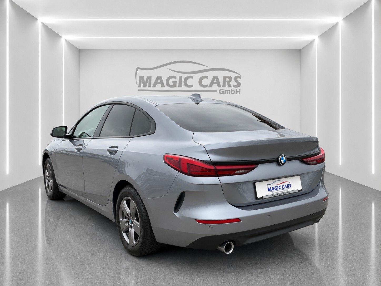 Fahrzeugabbildung BMW 216d Gran Coupe Aut. Advantage*LED*Ambiente*DAB* - mit KI generiert/bearbeitet