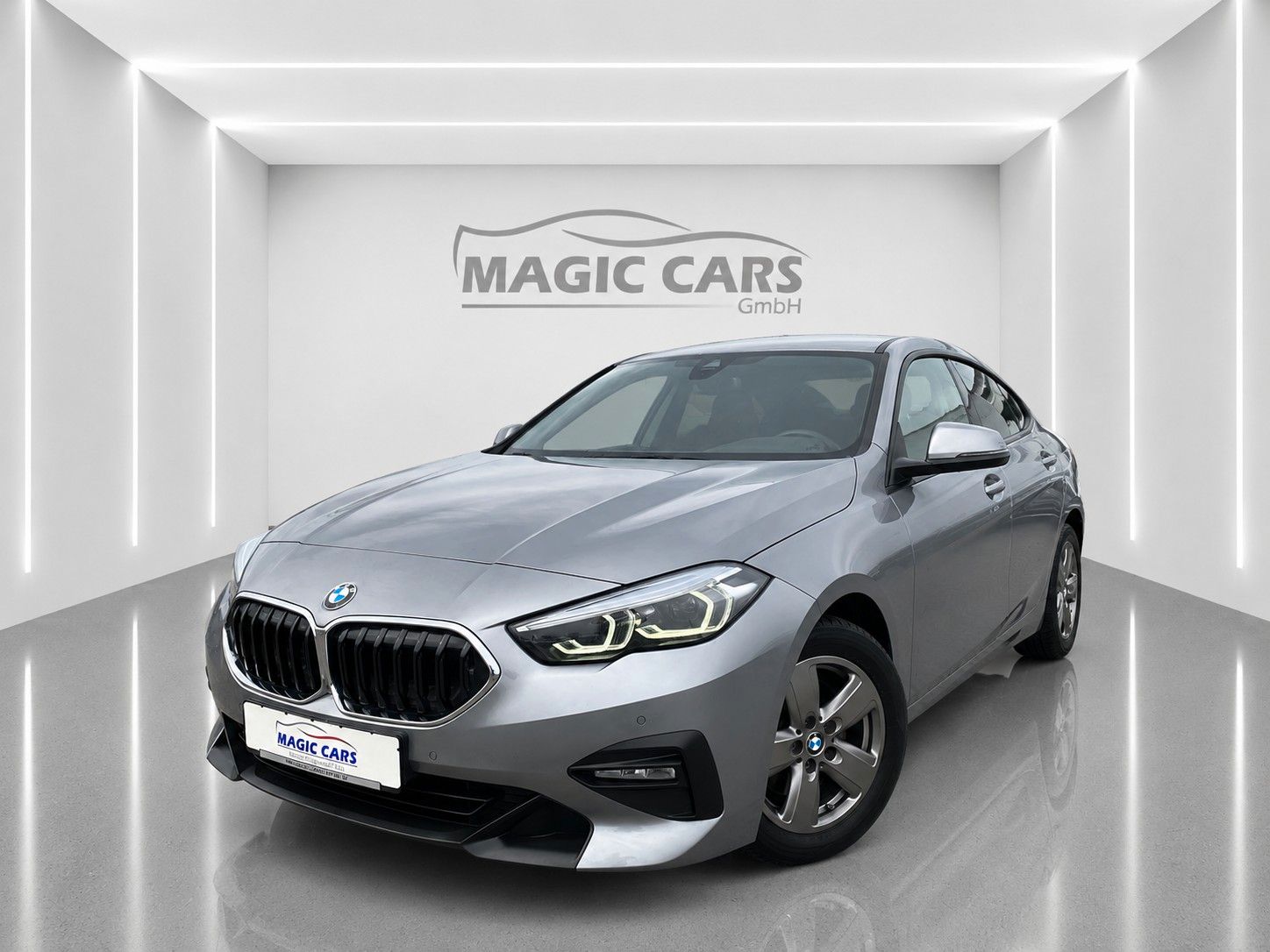 Fahrzeugabbildung BMW 216d Gran Coupe Aut. Advantage*LED*Ambiente*DAB* - mit KI generiert/bearbeitet